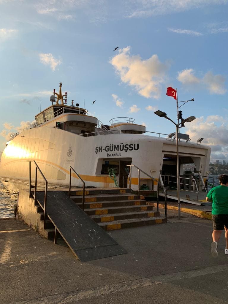 Ferry en Estambul