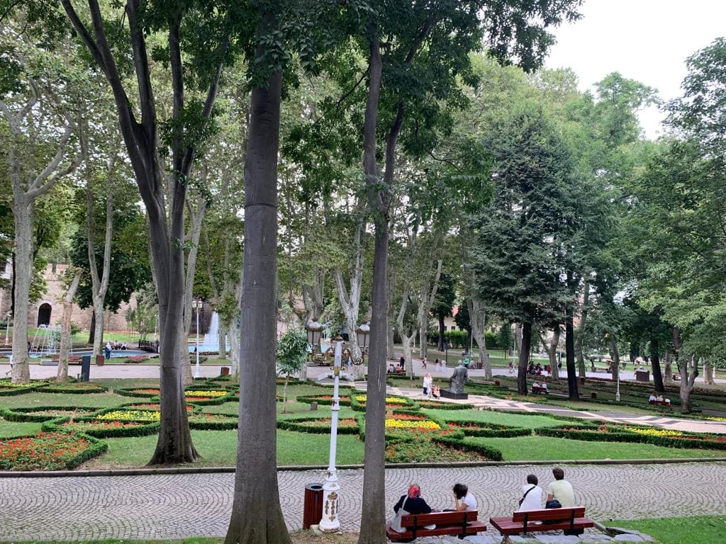 Parques y espacios al aire libre en Estambul